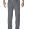 Model wearing Gildan - DryBlend® Open-Bottom Sweatpants with Pockets - 12300
