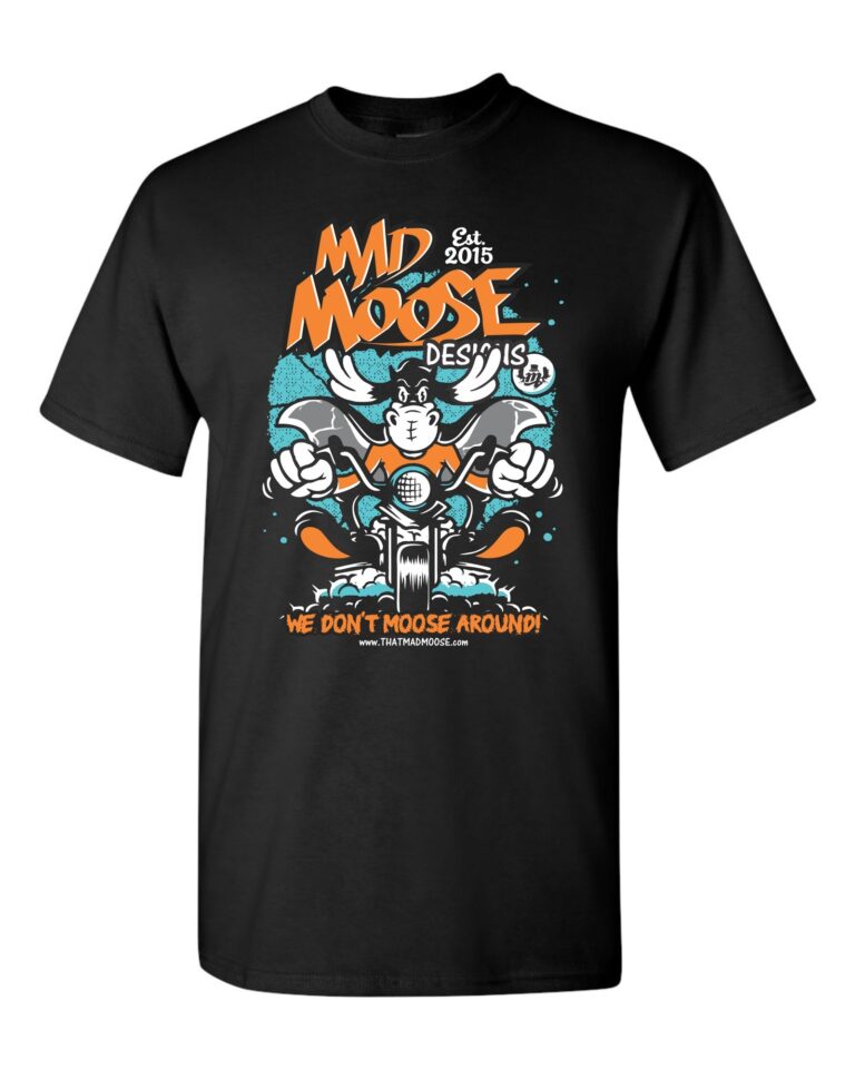 Image of Biker Moose T-Shirt