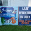 Cayuga County Fair Polymetal Sign