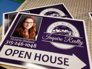 custom sign and banner printing