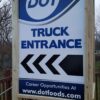 Dot Truck Company Polymetal Sign