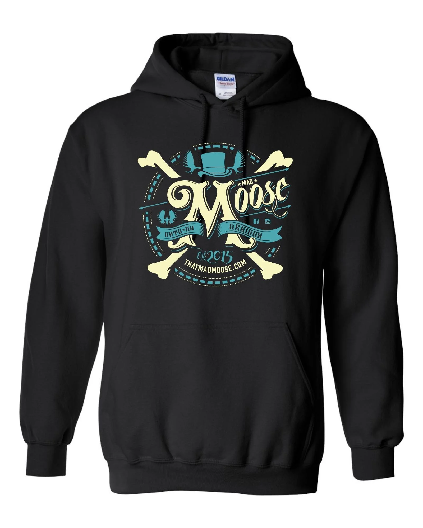 Image of Vintage Moose Hoodie