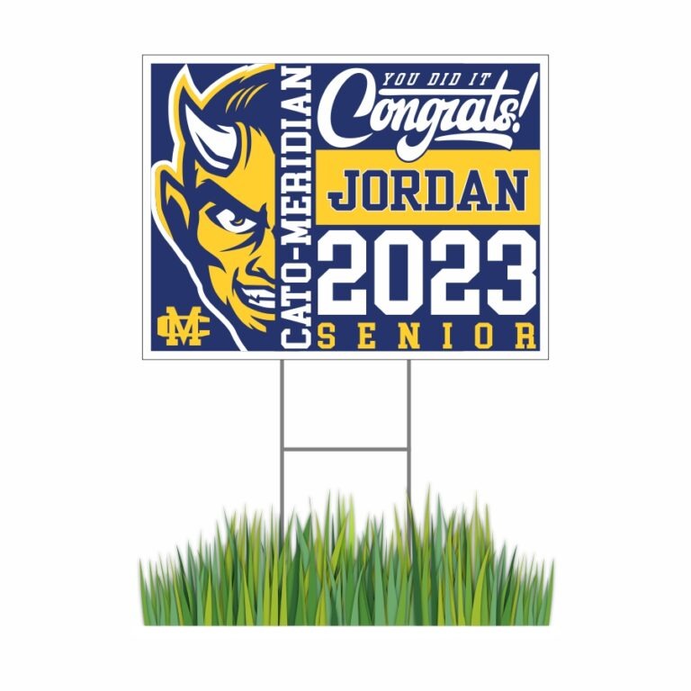 Image of CATO-MERIDIAN SENIOR CLASS YARD SIGNS