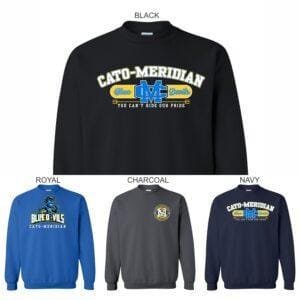 CATO-MERIDIAN CREWNECK SWEATSHIRT