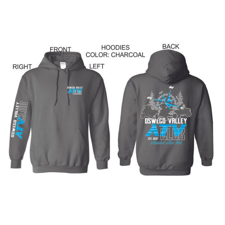 Image of OSWEGO VALLEY ATV CLUB - PULLOVER HOODIES