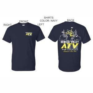 OSWEGO VALLEY ATV CLUB - T-SHIRT
