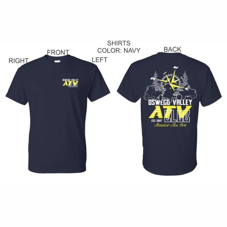 Image of OSWEGO VALLEY ATV CLUB - T-SHIRT