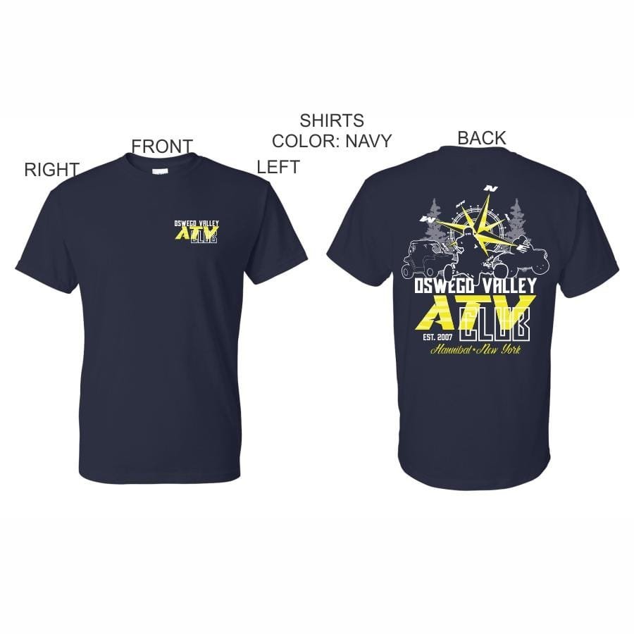 OSWEGO VALLEY ATV CLUB - T-SHIRT