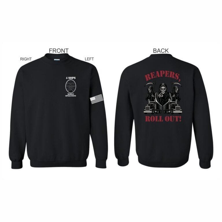 Image of 4SOPS MOBILE OPERATIONS - CREWNECK SWEATSHIRT