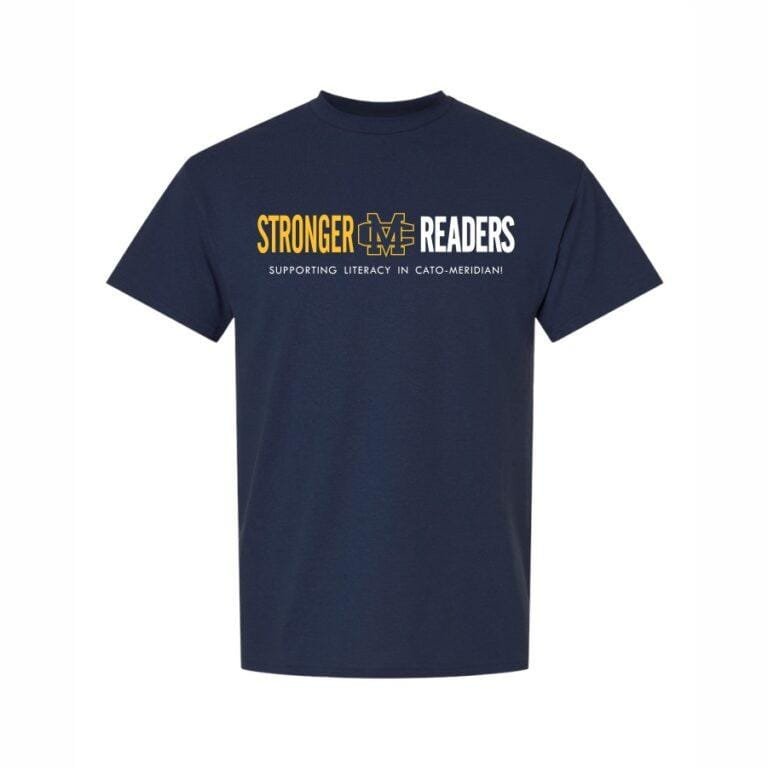Image of CM Supporting Readers T-shirt - Interlocking CM Design