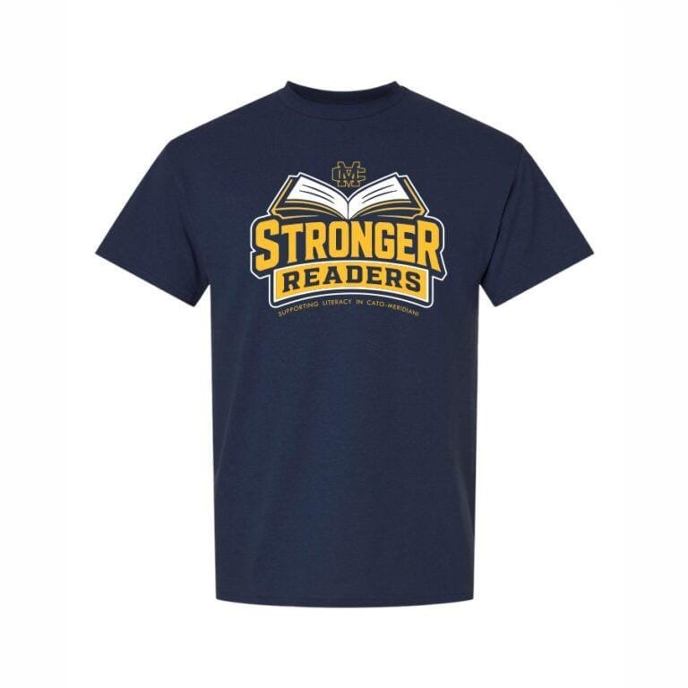 Image of CM Supporting Readers T-shirt - Open Book Design
